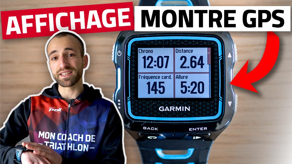 Quelles données afficher sur sa montre GPS pour l'entrainement en natation,  vélo et course à pied - Mon Coach De Triathlon